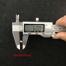 Easytoday 6毫米/8毫米 200颗弹弓狩猎射箭用高碳钢球 精密抛光淬火轴承组件钢球 - 灰色 - 查看 6