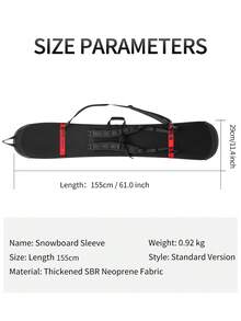 Ski Bag, Ski Gear Bag, Winter Ski Bag, Multi-Function Equipment Bag, 3 Carrying Modes, Lightweight Travel - Multicolor - View 5