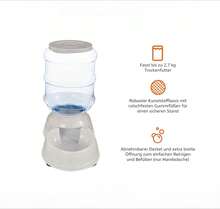 Automatic Pet Feeder – 2.7 Kg Capacity, Made Of Robust Plastic, Non-Slip Base – For Cats And Dogs, White - 1pcs - View 2