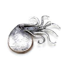 天然化石胸针，菊石形状，海螺壳材质，服装别针，适用于外套、连衣裙等服饰 - 胸針 - 查看 2