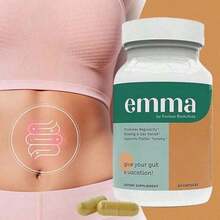 [Mother's Day Gift For Mom]Emma Gut Health Doctors Endorsed Supplement - 60 Capsules - PACK OF 3 - 3 - 查看 3
