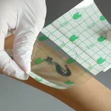 SOLONG TATTOO 纹身保护膜，透气防水防尘PU纹身保护膜，纹身用品 - 查看 5