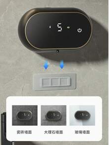 1个自动泡沫皂液器，壁挂式智能液体皂液器，带USB充电、液位检测和电池电量显示。 - 查看 9