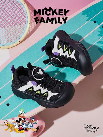 Disney 米奇官方授权合作款 | 一双迪士尼儿童运动鞋，适合日常、节日、运动和户外活动穿着。穿着舒适贴合，防滑、耐磨、透气。（男童运动鞋、男童板鞋、儿童运动鞋、女童运动鞋、女童板鞋）