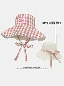 Mũ chống nắng cho nữ, mũ rộng vành mùa hè có thể chuyển đổi thành mũ xô, mũ câu cá chống tia UV, mũ rộng vành che nắng khi đi xe máy. - mũ - Xem 13