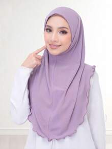1pc Ready-To-Wear Solid Color Elastic Headband/Headscarf For Women,Beach,Holiday - Multicolor - View 14