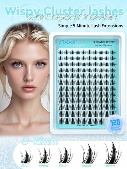 Bộ 120 sợi mi giả riêng lẻ, mi cong chữ D hình lá phong, mi mắt mèo mới, mi cong chữ D 8-16mm, mi giả dày hình lá phong mùa thu, bộ dụng cụ nối mi tự làm với vẻ ngoài tự nhiên, siêu dày, thông minh, siêu mềm và nhẹ, mi giả từng sợi có thể tái sử dụng, phù hợp cho người mới bắt đầu sử dụng hàng ngày, đám cưới, hẹn hò, tiệc tùng, lễ hội âm nhạc, Halloween, bộ nối mi dung lượng lớn, cụm mi giả, mi giả từng sợi, mi thật, mi giả.