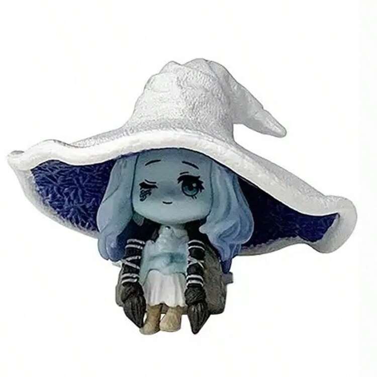 高品质PVC材质带翼头盔和剑可动人偶，动漫/游戏角色模型收藏品，桌面摆件 - 送给《艾尔登法环》粉丝和游戏玩家的高级生日礼物 - 彩色 - 查看 7