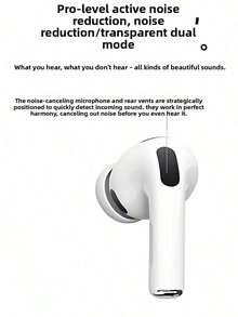Wireless Earbuds For Android And IOS Compatible With Airpods Pro Air4 Air5 Pods 4 Bluetooth Headphones Noise Cancelling Sport Earphones With Charging Case Long Battery Life True Wireless Earbuds For Sports / Workout / Gym - Trắng - Xem 4