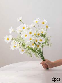 1/3支装 17英寸人造波斯菊 - 波西米亚雏菊花束，适合全年家居装饰、夏季婚礼和秋季感恩节餐桌摆饰，不易褪色的人造菊花，可用于餐桌/摄影、春夏装饰、新娘捧花、花园装饰、仿真花、花园装饰、仿真植物、人造户外花卉、母亲节礼物、婚礼配饰、户外花园装饰品、婚礼装饰、母亲节礼物、女士礼物、婚礼餐桌摆饰、花园植物。 - 彩色 - 查看 18