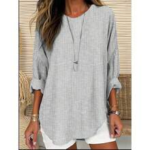 Women Outdoor Shirts - Light Grey - View 4