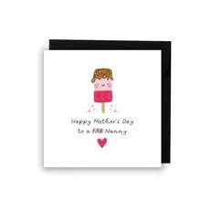 Thiệp Ngày của Mẹ Fab Nanny, Thiệp Ngày của Mẹ vui nhộn, Ngày của Mẹ, Thiệp ngày lễ, Thiệp kỷ niệm - nhiều màu - Xem 10