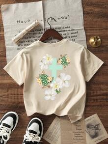Women T-Shirts - White - View 6