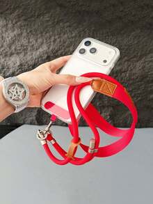 2026升级版编织可调节挂绳，柔软挂带，适用于手机、包包，多功能加厚金属扣项链 - A - 查看 8