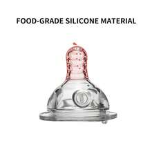 1pc/2pcs/3pcs 180ml PPSU Newborn Baby Bottle, 5cm Diameter, Anti-Colic Design Silicone Nipple, , Heat & Drop Resistant, Infant Mini Feeding Bottle - Multicolor - View 6