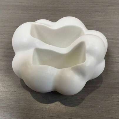 Hộp đựng điều khiển từ xa màu đen trắng, có nắp đệm mềm, tiết kiệm không gian, phù hợp cho TV/DVD/Đầu phát Blu-ray/Hệ thống âm thanh/Máy chơi game - Hộp đựng thiết bị đa phương tiện phòng khách/phòng ngủ - Giá đỡ điều khiển từ xa trang trí có ngăn chứa đồ