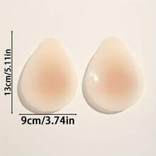 1对无缝自粘防摩擦可水洗乳贴，适用于泳装、服装遮盖、吊带背心、海滩、水疗、旅行、度假、水上乐园、游泳池、吊带背心、日常穿着、沐浴 - 多色 - 查看 7