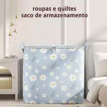 Caixa organizadora 140L com tampa – Capacidade Extra Grande - Visão 3