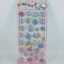 Popular 3D Solid Crystal Epoxy Resin Cartoon Star Water Drop Stickers, Retro Style - Multicolor - View 10