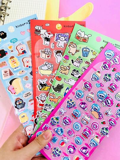 3D/DIY Stickers For Children. Their Applications Are Endless, From Interior Design, Stationery, To Handicrafts And Gift Packaging.