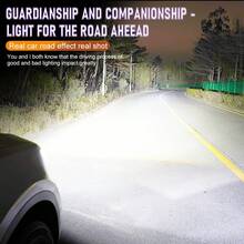 2 bóng đèn pha LED H7 cho ô tô (H1, H4, H11, HB3, 9005, HB4, 9006, 9012, HIR2, H9, 9054, CSP Turbo Fan, Canbus, chiếu sáng xa và gần) 12V - JC-82 - Xem 5