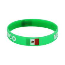 Bộ 5 chiếc vòng đeo tay in hình quốc kỳ Brazil, quà tặng nhỏ lưu niệm dành cho người hâm mộ World Cup 2026. - Nhiều màu - Xem 8