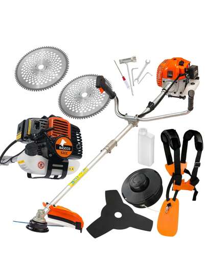 Roçadeira Potente Gasolina Bascco BSC-52 2 Tempos 52cc