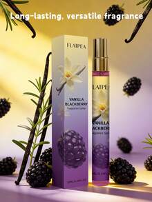 1pc 10ml Small Fruit & Vanilla Alcohol-Free Concentrated Air Freshener Spray. Blended With Sweet Orange, Berries, Rose, Vanilla, Blackcurrant, Raspberry, Chestnut Flower, Fir, And Sand Notes. Suitable For Various Occasions. - Fragrance - View 5