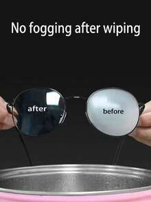 100pcs Anti-Fog Lens Wipes, Disposable Glasses Cloths, Quick-Drying Lens Wipes, Suitable For Swimming/Ski Goggles, Camera/Phone/Computer Screens/Bulb Cleaning, Suitable For Home/Travel, Convenient Single Packaging - Multicolor - View 4