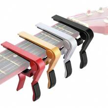 [Free Shipping]Capo Is A Versatile Aluminum Metal Guitar, Suitable For Acoustic And Classical Electric Guitars, Basses, Banjos, Violins, Mandolins, Ukuleles, And All Types Of Light Stringed Instruments. - Random - View 6