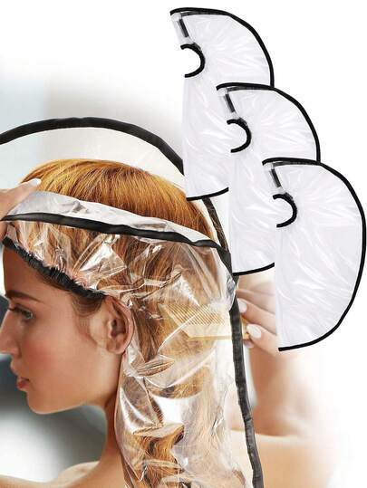 多功能洗发水瓶盖漏斗，适合家庭和沙龙洗发，配有舒适的弹性边缘，佩戴方便，染发时非常实用。