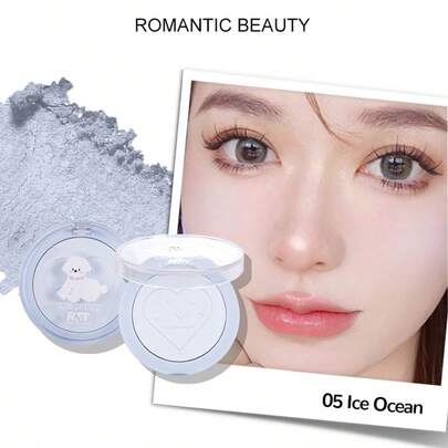 1支浪漫腮红 - 粉色系列，提亮肤色，持久自然，适合女孩、女士、母亲、妻子、姐妹和年轻女性。