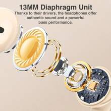 无线耳塞，真无线蓝牙耳机 - 兼容苹果和安卓系统，内置麦克风，防汗，白色 - 查看 11