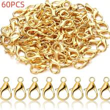 WGRXIRANYKM 20/60/120/200pcs Small Crayfish Clasp Connectors, Mountaineering Buckle DIY Jewelry Making Accessories - Lobster Clasp - View 12