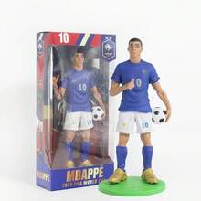 FIFA 2026 Figurine de la Coupe du Monde de Football, Décoration de bureau sur le thème du terrain de football, Cadeau de fête, Cadeau d'anniversaire, Maillot d'équipe, Poupée de football bébé de dessin animé, Léger, Durable, Résistant aux rayures, Convient pour le jour du match, la prise de photo, les déplacements, les voyages, la maison, le bureau, l'entrée, la collection de fans de sport, Cadeau pour les fans de football - Multicolore - Voir 16
