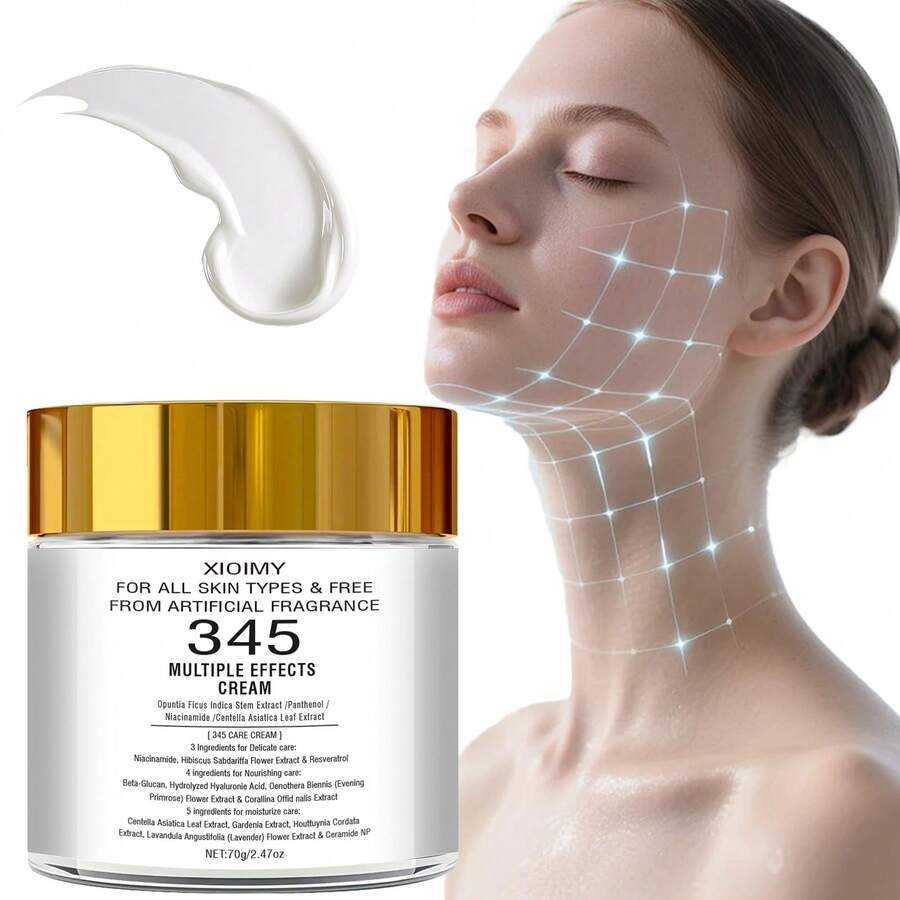 Xioimy 345保湿霜 70克，保湿柔滑面霜，345保湿霜 - 數量 - 查看 1