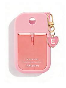 1 Set 1oz (30ml) No-Rinse Hand Sanitizer Spray Bottle Protective Case, 26 Designs Heart & Letter Pattern Silicone Anti-Drop Anti-Collision Protective Cover With Keychain, Suitable For Travel, Outdoor, Gift Use, Applicable For Halloween, Christmas - View 17