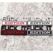 3D Metal -IT Edition Logo Emblem Badge Decal Sticker For Car Fender Decor Silver Color Durable Metal Finish - Black and Silver - 查看 3