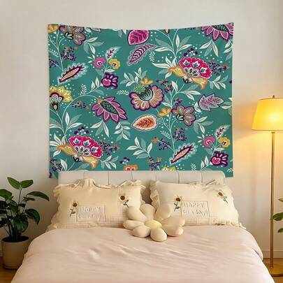 1 Tấm thảm trang trí họa tiết Paisley - Phong cách cổ điển. Vải polyester khổ lớn, nhiều màu sắc. Lý tưởng để trang trí phòng ngủ, phòng khách và ký túc xá. Trang trí nhà cửa, tác phẩm nghệ thuật sống động, chất lượng in cao, phong cách trang trí nhà sáng tạo.