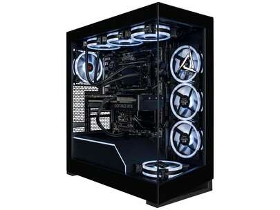  CLX Horus Creator Workstation - Liquid Cooled AMD Ryzen Threadripper 7960X 4.2GHz 24-Core CPU, 32GB DDR5 Memory, GeForce RTX 5070 12GB GDDR7 Graphics, 1TB SSD, 4TB HDD, WiFi, Windows 11 Home 64-Bit