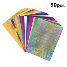 20x29cm Toner Reactive Foil For Laminator, Foil Paper For Toner Foiling Scrapbooking Craft Projects Card Making, Foil By Laser Printer And Laminator - Toner Reactive Foil - View 3