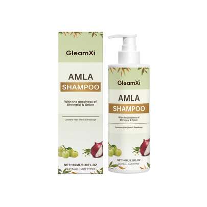 100ml Emblica Refreshing Shampoo Refreshing Oil Control Portable And Easy To Take Mild Cleansing Daily Care Hair Moisturize, Smooth And Brighten