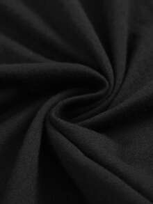 Women's 100% Cotton T-Shirt With "Baseball Mom" Print, Soft And Breathable Round-Neck T-Shirt For Autumn And Winter, Y2K Millennium Style, Street Fashion, Moisture-Wicking, Casual Wear, Suitable For Celebrations And Parties, Holiday Attire! - 黑色 - 查看 5