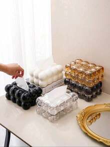 Hộp đựng khăn giấy bằng nhựa cao cấp, thiết kế sáng tạo, hộp đựng đồ dùng hiện đại cho nhà và xe hơi, phụ kiện trang trí bàn làm việc phòng khách, hộp khăn giấy chất lượng cao, thiết kế độc đáo, quà tặng sinh nhật/tốt nghiệp. - Nhiều màu - Xem 12