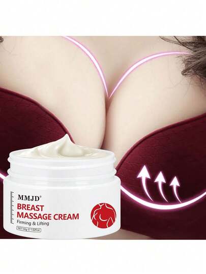 30g Women Breast Lifting Cream - Contains Soy And Kudzu Extracts, Alcohol-Free, Rich In Vitamin E, Suitable For All Skin Types