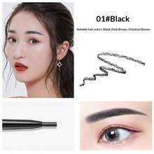 1.5mm Ultra-Fine Natural Eyebrow Pencil, Smudge-Proof Makeup For Eyebrows - Multicolor - View 7