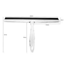 Clear Acrylic Handle Squeegee | Streak-Free Glass Wiper For Shower, Window & Car | Lightweight & Easy To Use Multi-Surface Cleaning Tool - Multicolor - View 5