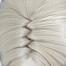 Tóc giả ngắn 12 inch màu vàng nhạt nhuộm kiểu Rudo, Gachiakuta, dùng cho cosplay, anime, Halloween, tiệc tùng, chịu nhiệt. - Ombre - Xem 5