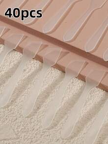 20/40//100 Pcs Mini Cosmetic Spatulas Cream Makeup Mask Spoons Cosmetic Spoons, DIY Makeup Tool Paste Stick Beauty Tool Set, DIY Facial Paste Stick Mixing Spatula Spoon Makeup Tool Travel Essentials Travel School Supplies Holiday Camping Holiday Essentials Vacation Accessories Women's Perfume Men's Perfume Beach Perfume Bottle - Clear - View 8