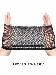 高品质弹力假发帽，新款弹力假发帽，时尚编织网假发帽，更贴合发型的时尚编织假发帽，女士假发配件，别致角色扮演帽 - 多色 - 查看 7